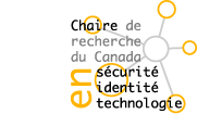 Chaire de recherche du Canada sur la sécurité, l'identité et la technologie